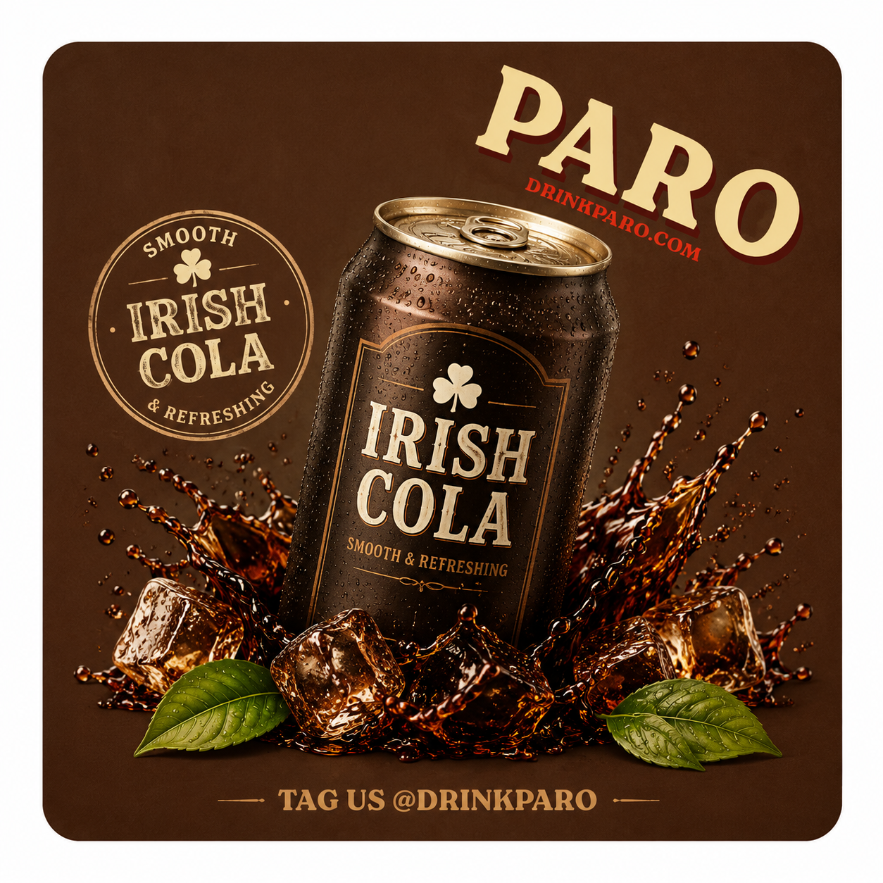 Botanical Cola flavour artwork